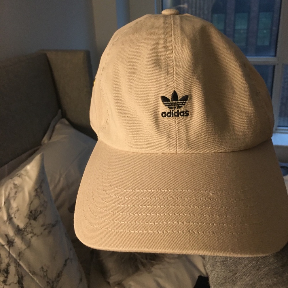 Tan Adidas Dad Cap